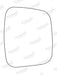 Summit Stick-On Commercial Mirror Glass fits Citroen Nemo, Fiat Fiorino RHS - Summit - My Roof Bars