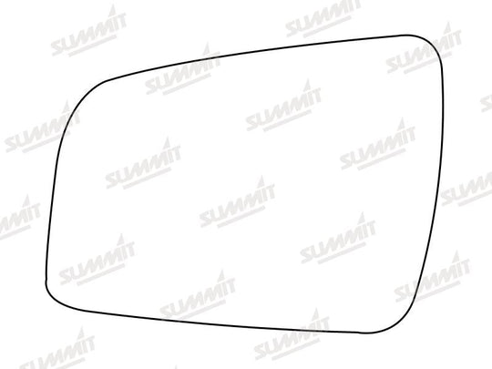 Summit Stick-On Standard Mirror Glass fits Vauxhall Zafira 10 on LHS - Summit - My Roof Bars