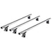 Summit Commercial 3 x Aluminium Fixed Point Roof Bars Rack 1.5m SULC-004 - Summit - My Roof Bars
