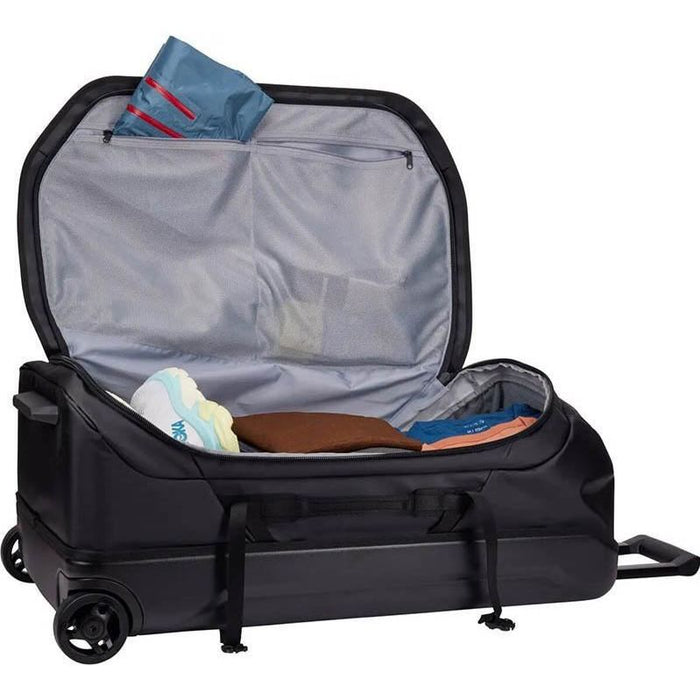Thule Chasm check 110l in wheeled duffel suitcase black - Thule - My Roof Bars