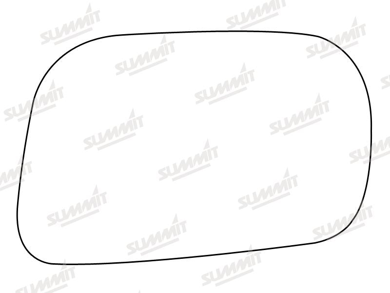 Summit Stick-On Standard Mirror Glass fits Vauxhall Agila RHS - Summit - My Roof Bars