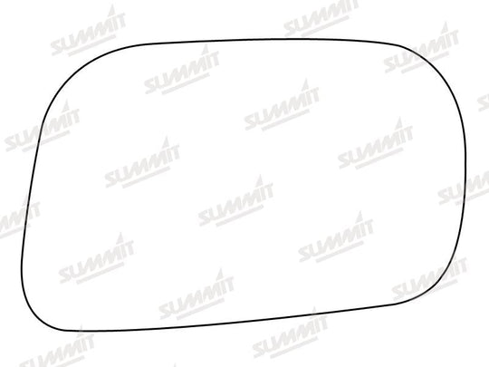 Summit Stick-On Standard Mirror Glass fits Vauxhall Agila RHS - Summit - My Roof Bars