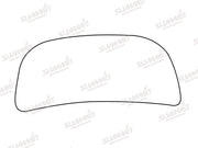 Summit Stick-On Commercial Lower Blind-Spot Mirror Glass fits Renault Traffic, Nissan Primastar, Vauxhall Vivaro LHS - Summit - My Roof Bars