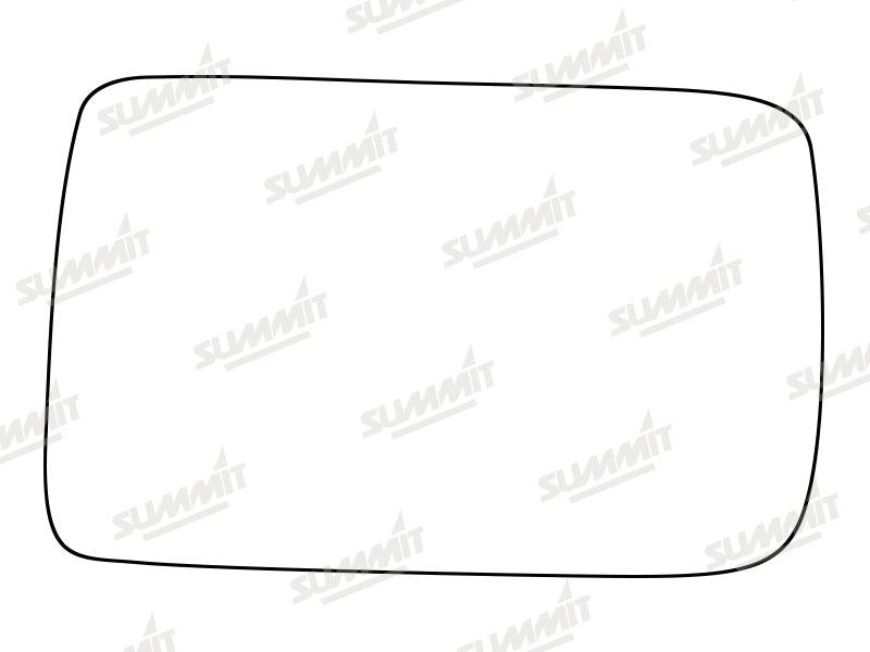 Summit Stick-On Standard Mirror Glass fits Nissan Bluebird Micra RHS - Summit - My Roof Bars
