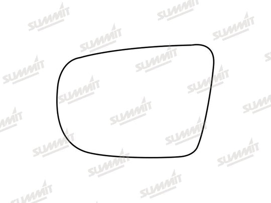 Summit Stick-On Standard Mirror Glass fits Subaru Legacy 03 to 09 LHS - Summit - My Roof Bars