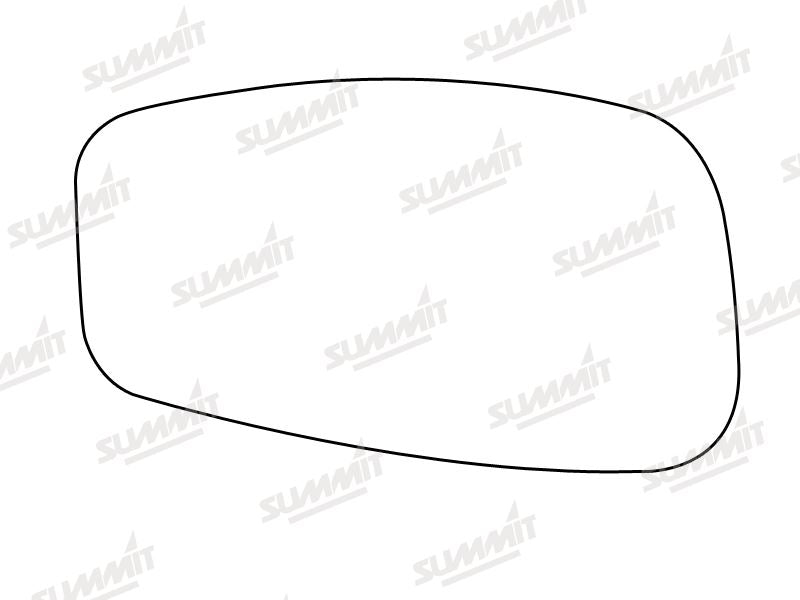 Summit Heated Base Plate With Standard Mirror Glass fits Fiat LHS - Summit - My Roof Bars