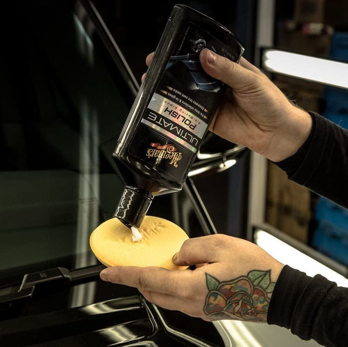 2x Meguiar's G19216EU Ultimate Polish Pre-Waxing Glaze 473ml - Meguiar's - My Roof Bars