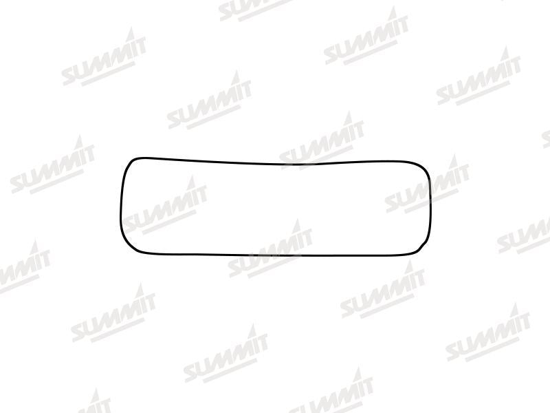 Summit Stick-On Commercial Lower Blind-Spot Mirror Glass fits Iveco Daily 00-06 LHS & RHS - Summit - My Roof Bars