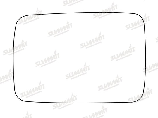 Summit Stick-On Standard Mirror Glass fits Ford Cortina Taunus LHS - Summit - My Roof Bars