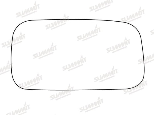 Summit Stick-On Standard Mirror Glass fits Nissan Almera 95 to 00 RHS - Summit - My Roof Bars
