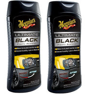 2x Meguiar's G15812EU Ultimate Black Plastic Restorer 355ml - Meguiar's - My Roof Bars