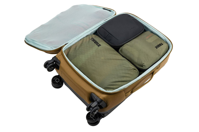 Thule compression cube set compression packing cube set small/medium soft green