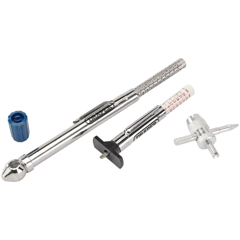 Draper Tyre Service Kit (3 Piece) 51550 - Draper - My Roof Bars