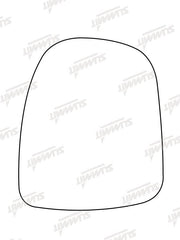 Summit Heated Base Plate With Commercial Mirror Glass fits Vauxhall Vivaro LHS - Summit - My Roof Bars