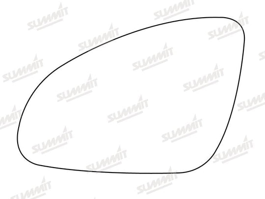 Summit Heated Base Plate With Standard Mirror Glass fits Vauxhall Astra J 09 to 15 LHS - Summit - My Roof Bars