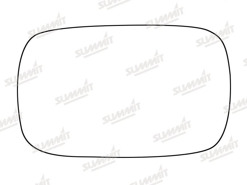 Summit Stick-On Standard Mirror Glass fits Rover SDI RHS LHS - Summit - My Roof Bars