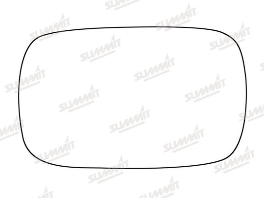 Summit Stick-On Standard Mirror Glass fits Rover SDI RHS LHS - Summit - My Roof Bars