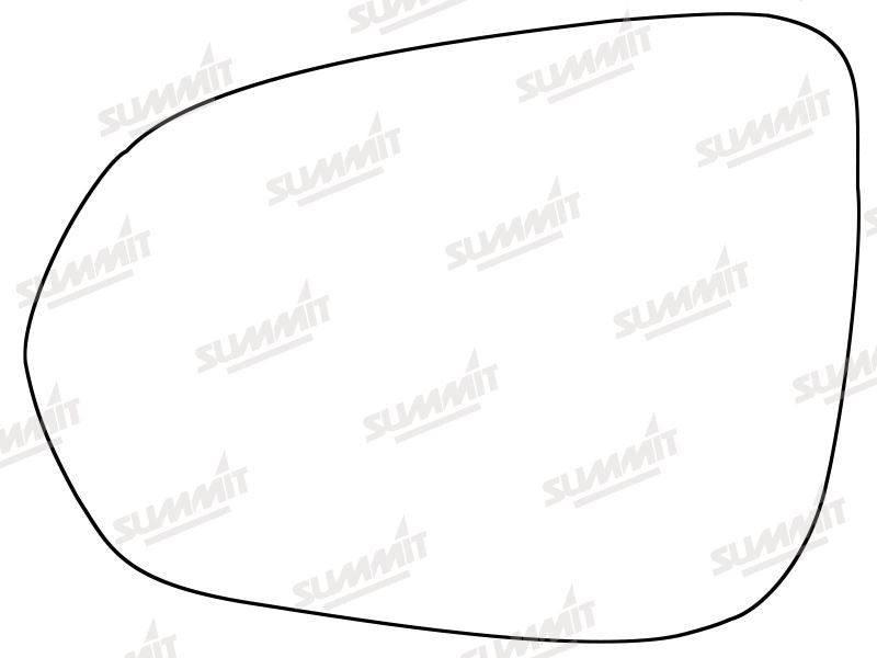 Summit Stick-On Standard Mirror Glass fits Lexus NX200 14 on LHS - Summit - My Roof Bars