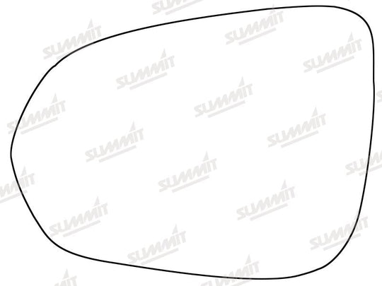 Summit Stick-On Standard Mirror Glass fits Lexus NX200 14 on LHS - Summit - My Roof Bars