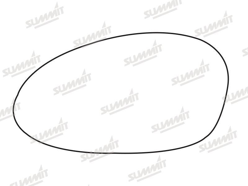 Summit Stick-On Aspheric Mirror Glass fits BMW 1 3 Series 05 on LHS - Summit - My Roof Bars