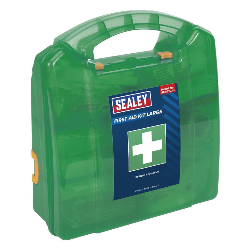 Sealey First Aid Kit Large BS 8599-1 Compliant SFA01L - Sealey - My Roof Bars