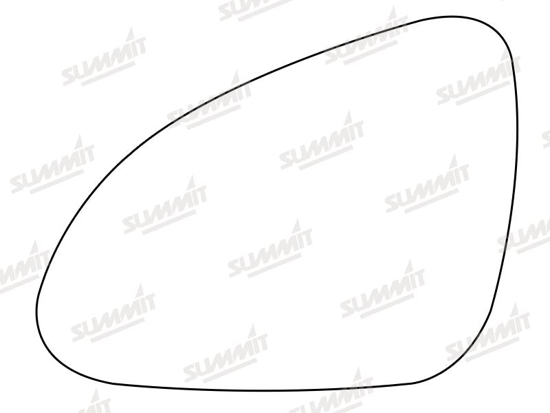 Summit Stick-On Standard Mirror Glass fits Vauxhall Insignia Astra J Coupe LHS - Summit - My Roof Bars