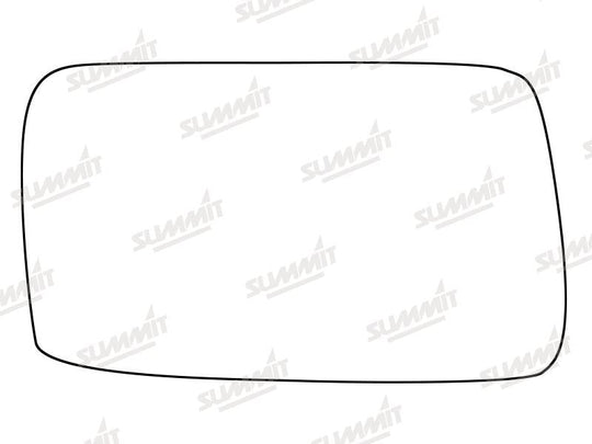 Summit Stick-On Standard Mirror Glass fits Ford Sierra to 89 RHS - Summit - My Roof Bars