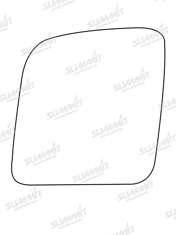 Summit Stick-On Commercial Mirror Glass fits Ford Transit Connect LHS - Summit - My Roof Bars