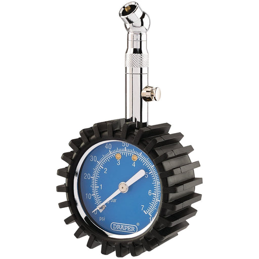 Draper Tyre Pressure Gauge, 0 - 100psi, 0 - 7bar 91347 - Draper - My Roof Bars