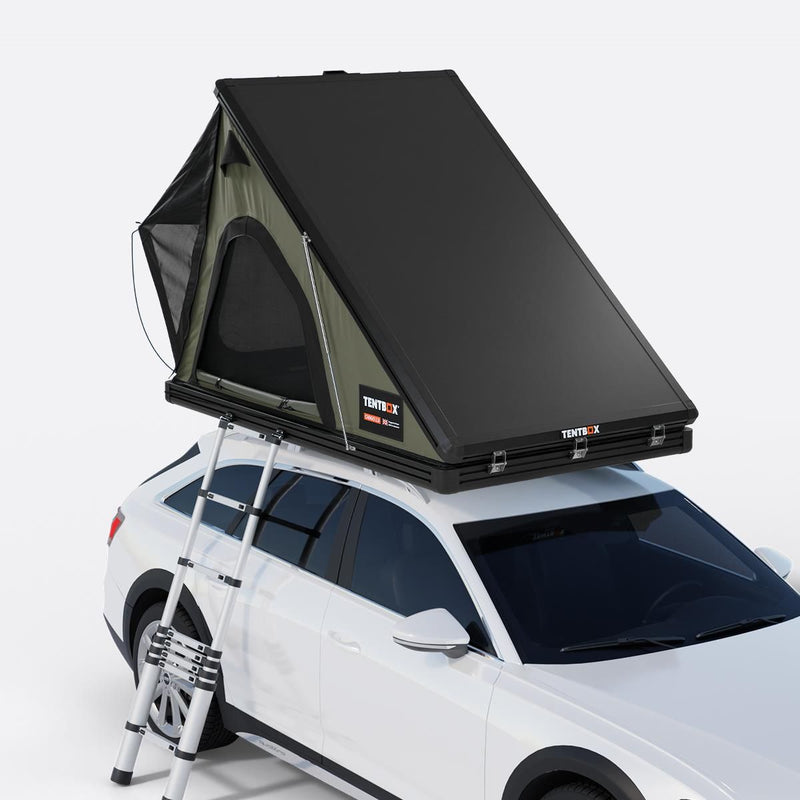 TentBox Cargo 2.0 (Forest Green) 2 Person Roof Tent - TENTBOX - My Roof Bars