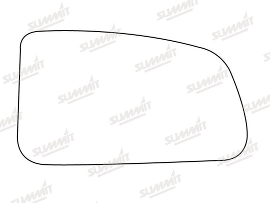 Summit Stick-On Standard Mirror Glass fits Kia Rio Wagon 05 on RHS - Summit - My Roof Bars