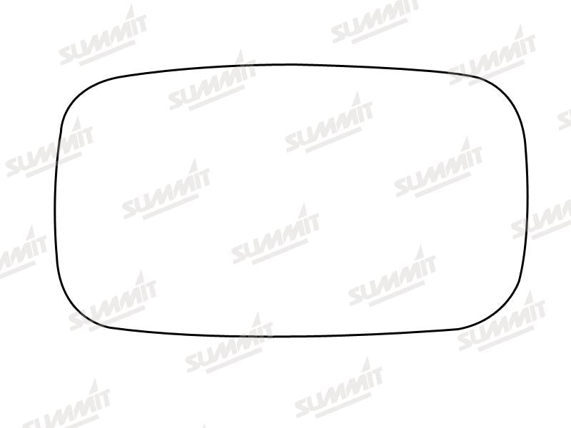 Summit Stick-On Standard Mirror Glass fits Fiat Punto LHS RHS - Summit - My Roof Bars