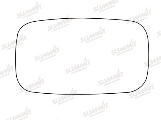 Summit Stick-On Standard Mirror Glass fits Fiat Punto LHS RHS - Summit - My Roof Bars