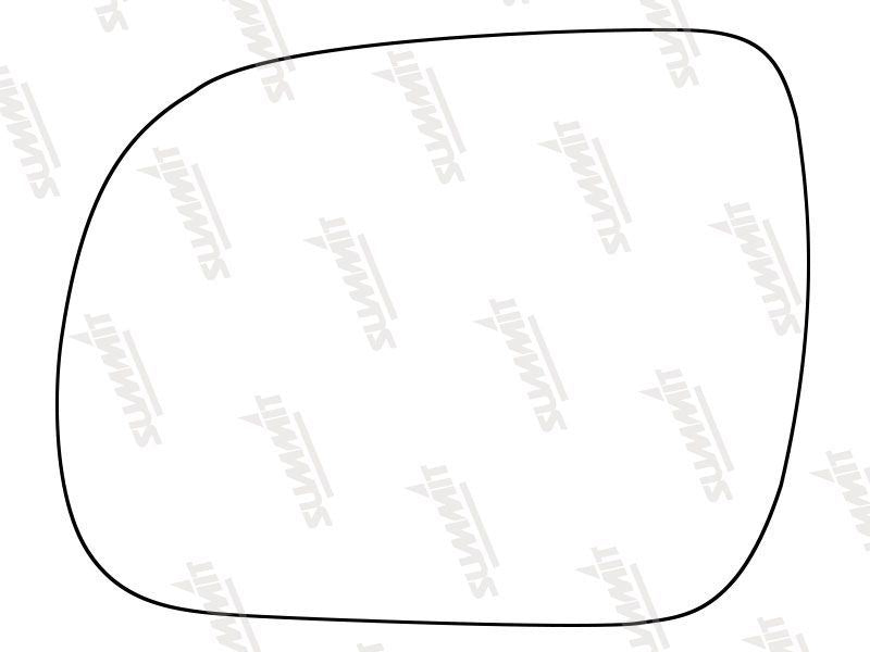 Summit Stick-On Standard Mirror Glass fits Lexus RX 03 to 09 LHS - Summit - My Roof Bars