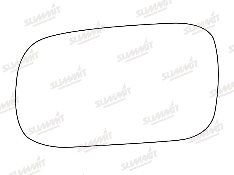 Summit Stick-On Standard Mirror Glass fits Subaru Legacy LHS - Summit - My Roof Bars