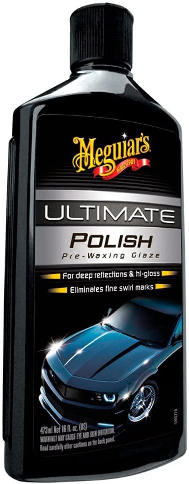 2x Meguiar's G19216EU Ultimate Polish Pre-Waxing Glaze 473ml - Meguiar's - My Roof Bars
