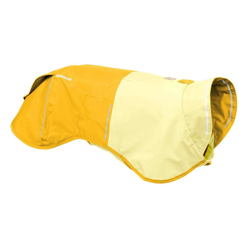 Ruffwear Sun Shower Dog Raincoat in Mineral Yellow (Medium)