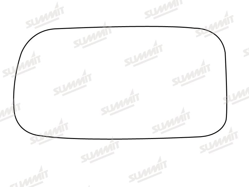 Summit Stick-On Standard Mirror Glass fits Nissan Primera LHS - Summit - My Roof Bars