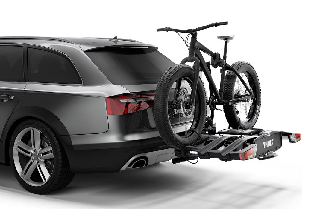 Thule EasyFold XT three-bike platform towbar bike rack black/aluminium Towbar Bike Rack - Thule - My Roof Bars