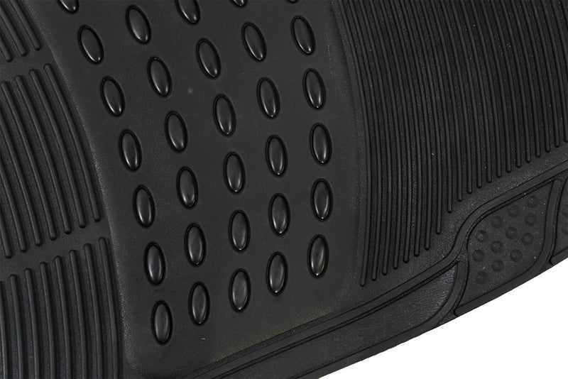 5 Piece MPV Heavy Duty Rubber Non Slip Car Mats Set Universal Fit