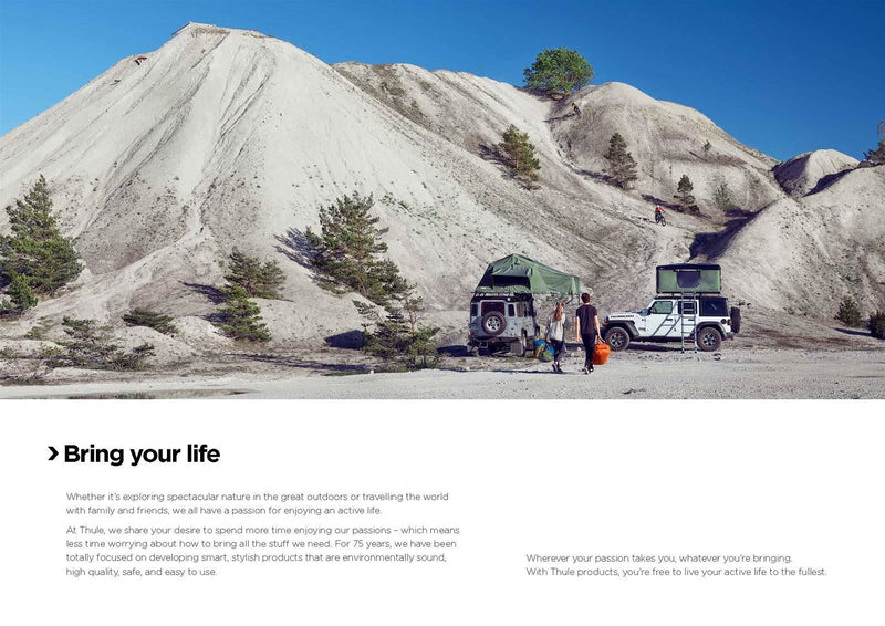 Thule Tepui Autana 4-person roof top tent haze grey 901500 - Thule - My Roof Bars