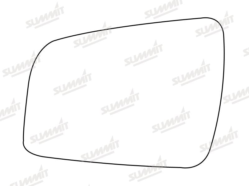 Summit Stick-On Aspheric Mirror Glass fits Vauxhall Zafira 10 on LHS - Summit - My Roof Bars