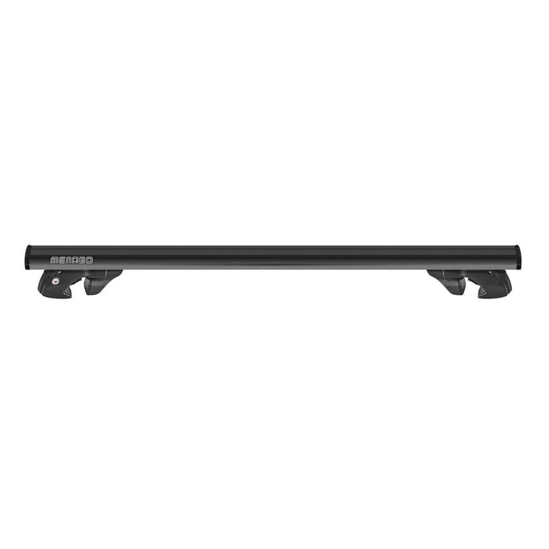Menabo Jackson Black Raised Rail Roof Bars 1200mm (90kg Max.) - Menabo - My Roof Bars