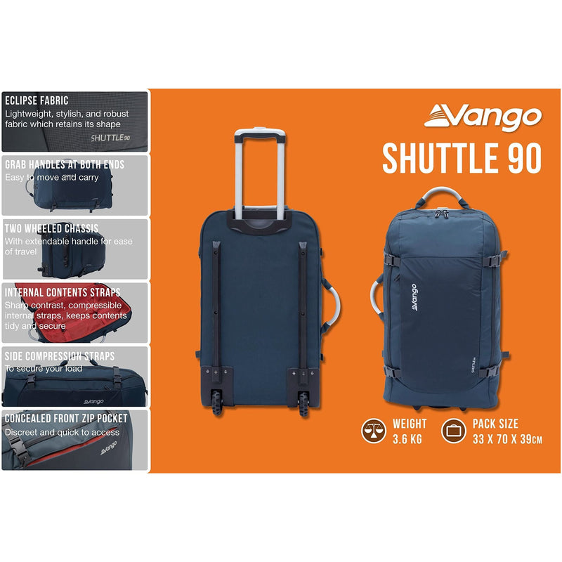 Vango Shuttle 90 Rucksack Moonlit Ocean