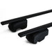 Roof Bars Rack Aluminium Black fits Volkswagen Taigo 2022- For Raised Rails - Summit - My Roof Bars