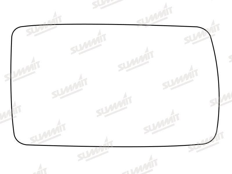 Summit Stick-On Anti Dazzle Mirror Glass fits Alfa 155 RHS - Summit - My Roof Bars