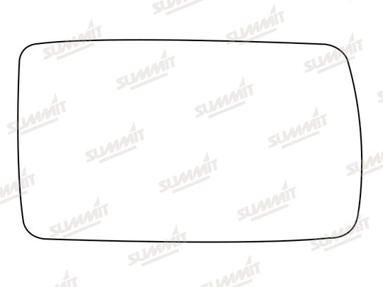 Summit Stick-On Anti Dazzle Mirror Glass fits Alfa 155 RHS - Summit - My Roof Bars