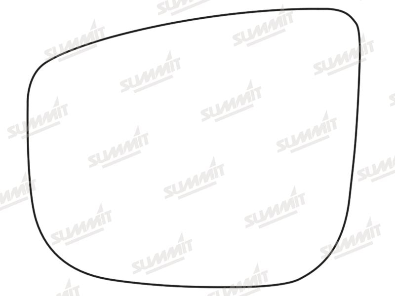 Summit Stick-On Commercial Mirror Glass fits Citroen Berlingo 13 to 14 LHS - Summit - My Roof Bars