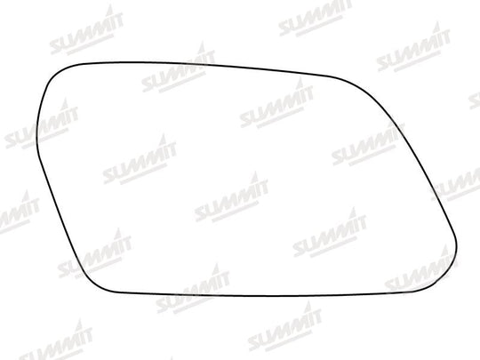 Summit Stick-On Aspheric Mirror Glass fits Ford Mondeo RHS - Summit - My Roof Bars