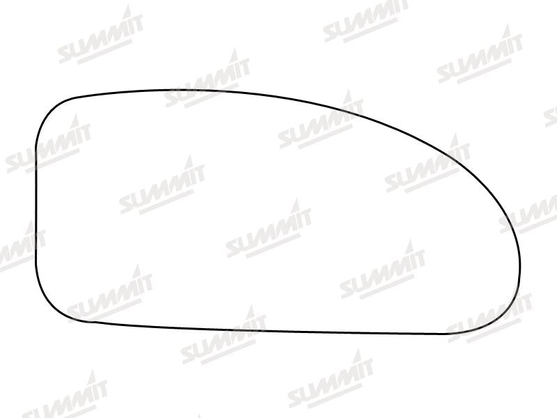 Summit Stick-On Standard Mirror Glass fits Ford Focus RHS - Summit - My Roof Bars